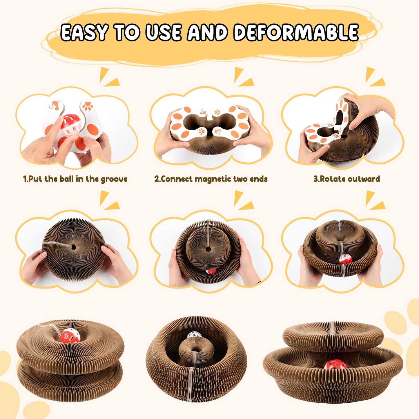 Furrgo™ Magic Organ Style Cat Scratching Board