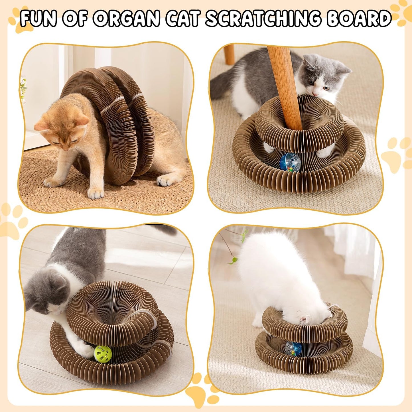 Furrgo™ Magic Organ Style Cat Scratching Board