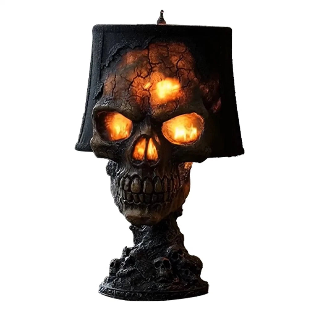 Gothic™ Skull Glow – Halloween Accent Lamp