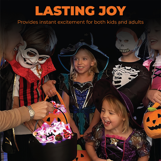 🔥Last Day 50% OFF🔥 Halloween LED Glow Rings (50pcs set)