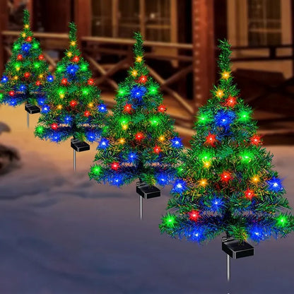 SolaLuxe™ Powerful Solar Christmas Tree Lights with Automatic Activation