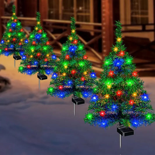 SolaLuxe™ Powerful Solar Christmas Tree Lights with Automatic Activation