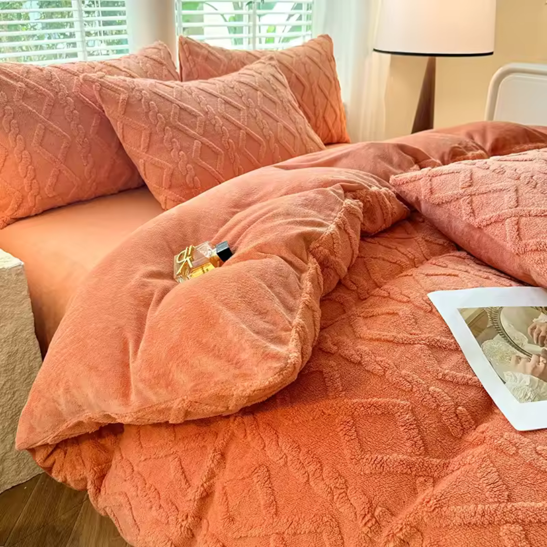 Boho Heirloom Embroidered Comforter Set