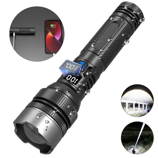 VoltBeam Pro™ Rechargeable Flashlight with Telescoping Zoom