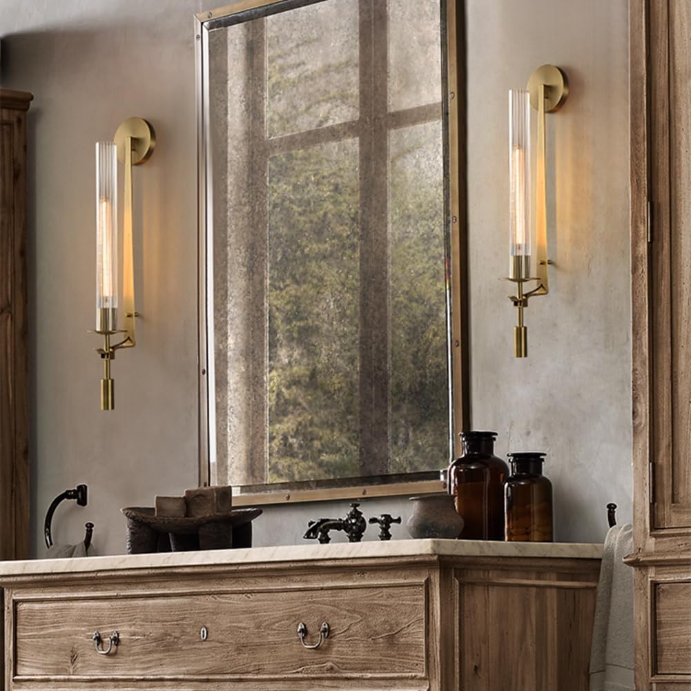 Selni™ - Slim Gold LED Wall Sconce