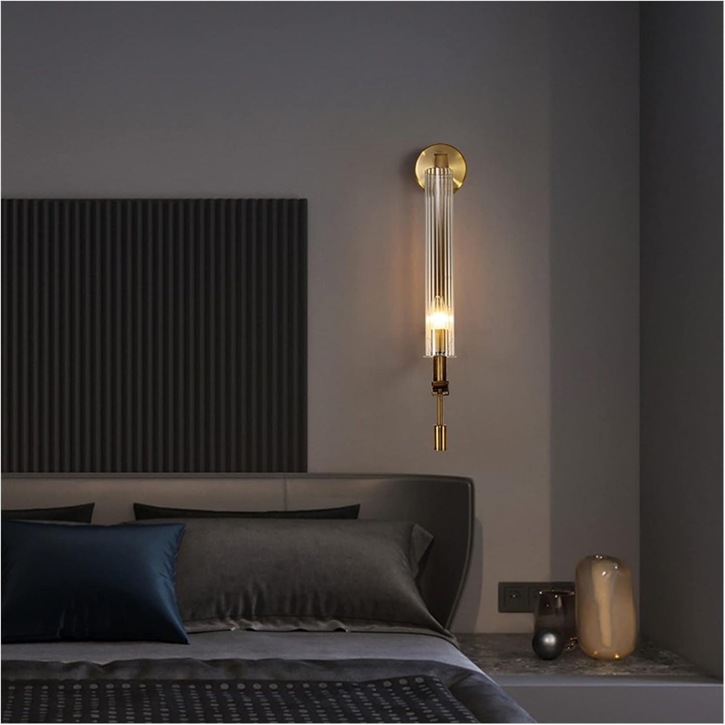 Selni™ - Slim Gold LED Wall Sconce