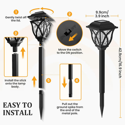 SolaLumi™ Powerful Solar Garden Lights with Automatic Activation