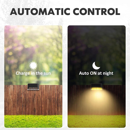 SolaGlim™ Powerful Solar Deck Lights with Automatic Activation