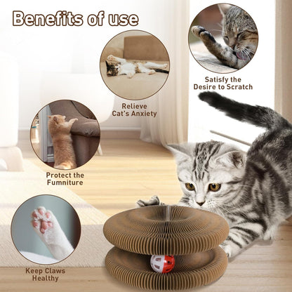Furrgo™ Magic Organ Style Cat Scratching Board