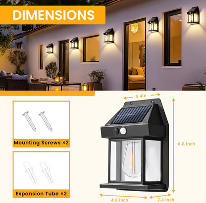 SolaLux™ Powerful Solar Wall Lights with Automatic Activation