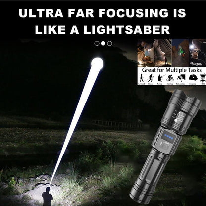 VoltBeam Pro™ Rechargeable Flashlight with Telescoping Zoom