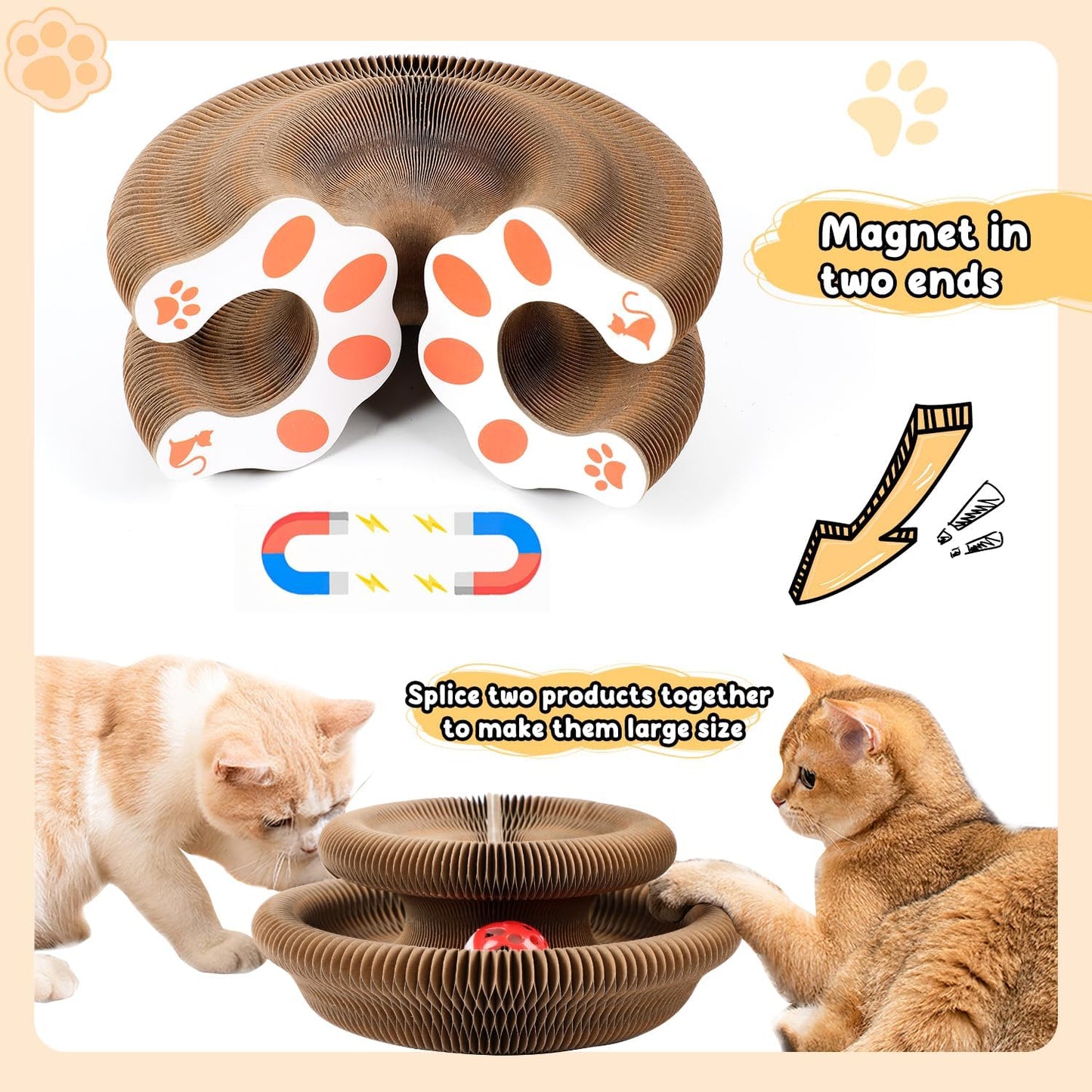 Furrgo™ Magic Organ Style Cat Scratching Board