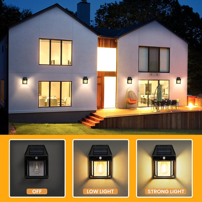 SolaLux™ Powerful Solar Wall Lights with Automatic Activation