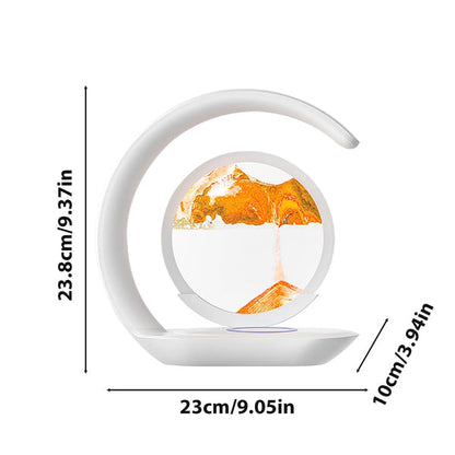 Heirloom Sandscape Bedside Lamp | Moving Sand Art Light