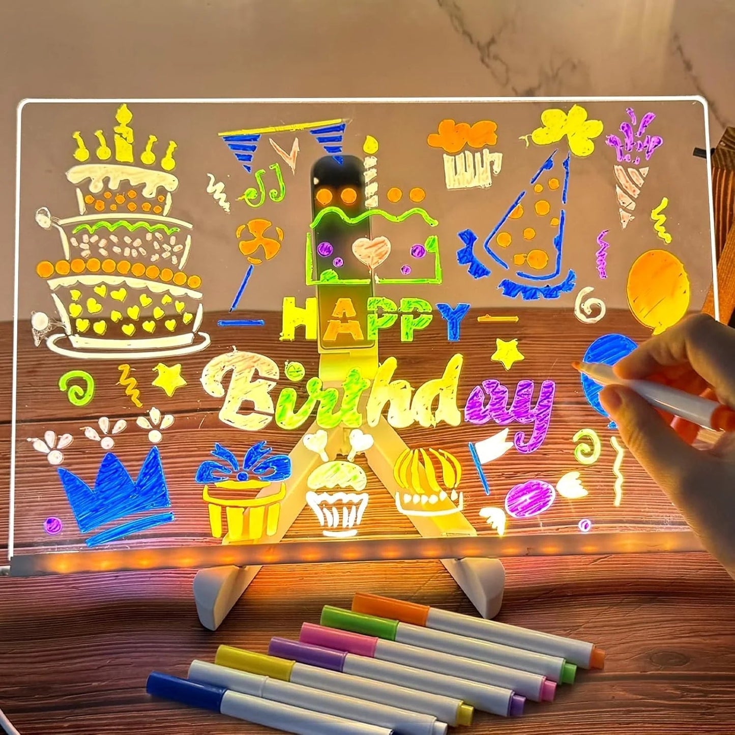 MagicBoard™ LED Drawing Board | Screen-Free Fun for Kids