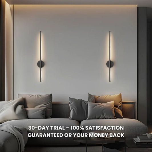 NoirBeam™ Rotatable Wireless Wall Sconces for Effortless Mood Lighting Anywhere