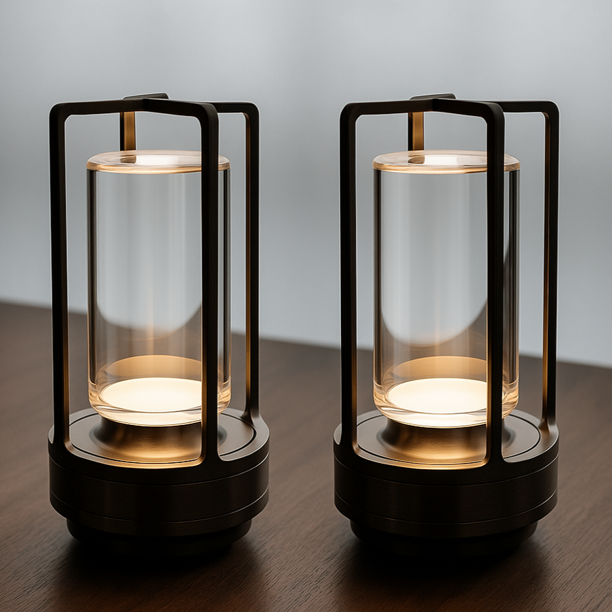 NeoGlow™ Rechargeable Crystal Lantern