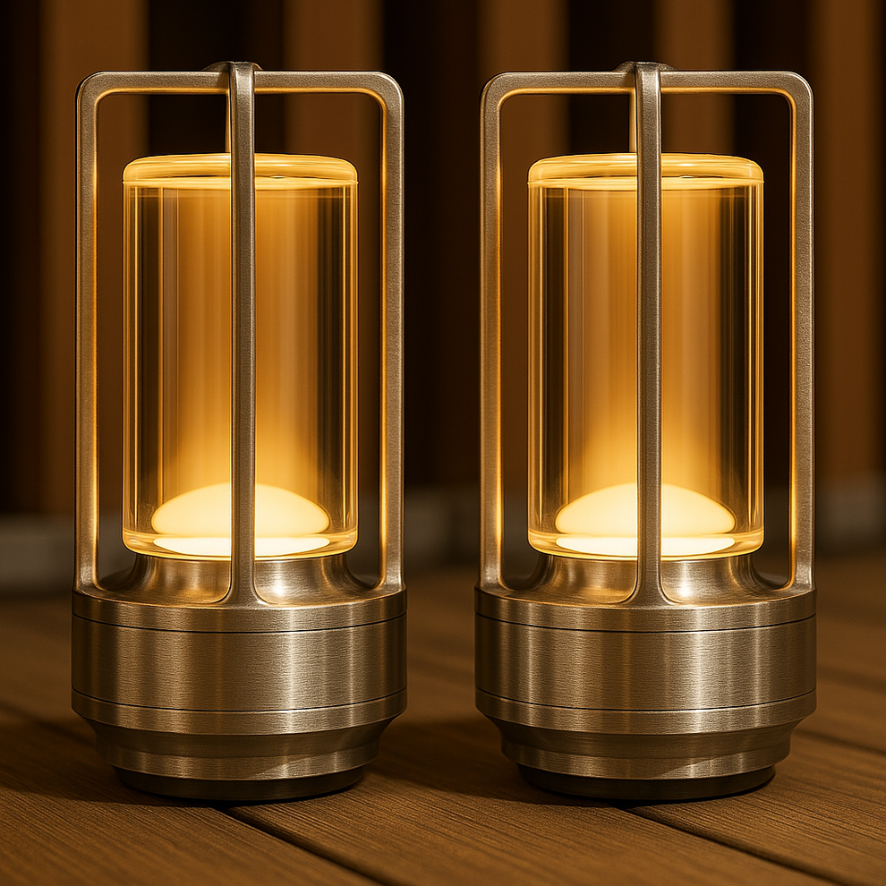 NeoGlow™ Rechargeable Crystal Lantern