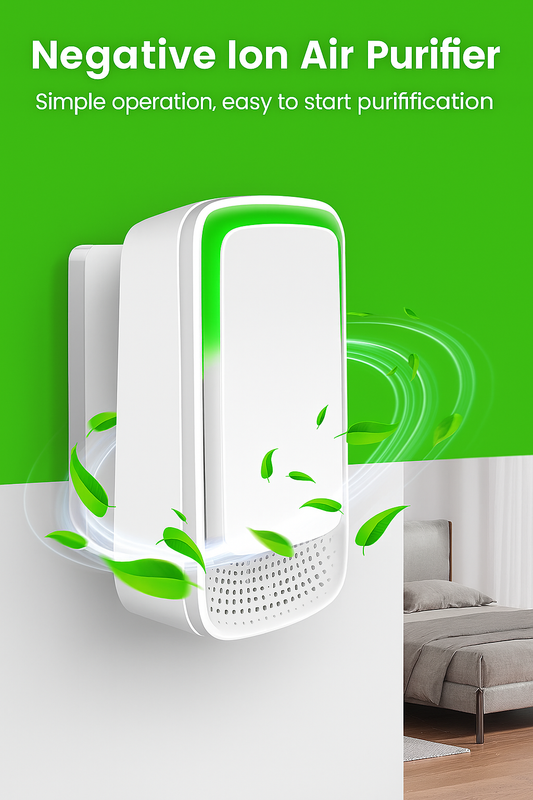 LunoAir™ Ionic Air Purifier For Home & Office | Forget Dust, Allergens, and Bad Smells
