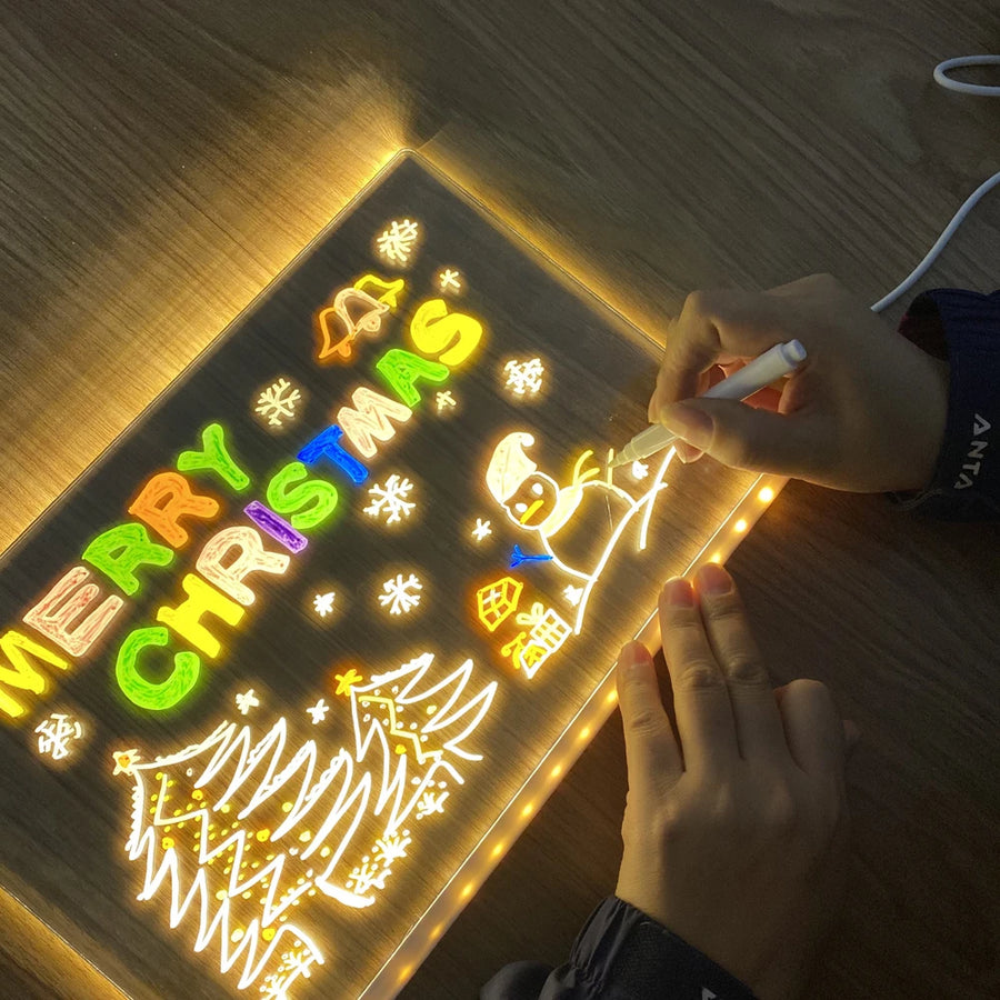 MagicBoard™ LED Drawing Board | Screen-Free Fun for Kids