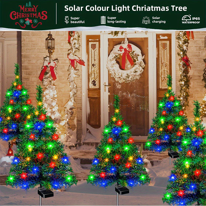 SolaLuxe™ Powerful Solar Christmas Tree Lights with Automatic Activation