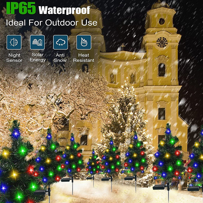 SolaLuxe™ Powerful Solar Christmas Tree Lights with Automatic Activation