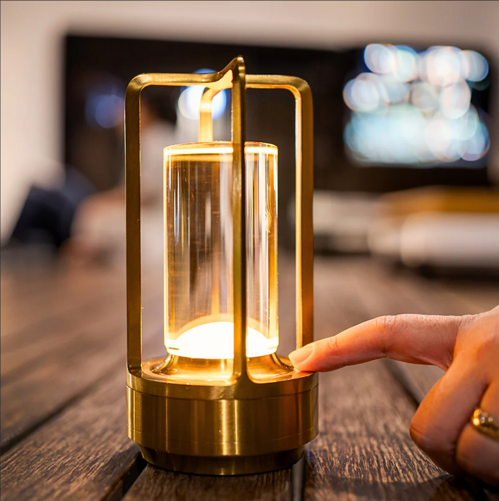 NeoGlow™ Rechargeable Crystal Lantern