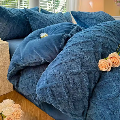 Boho Heirloom Embroidered Comforter Set