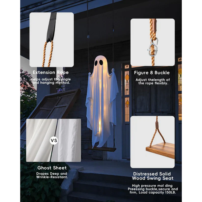 Spooky™ Halloween Hanging Ghost