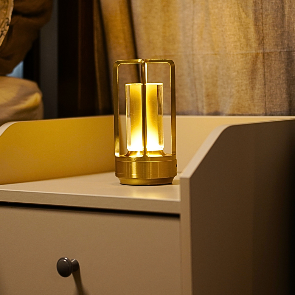 NeoGlow™ Rechargeable Crystal Lantern