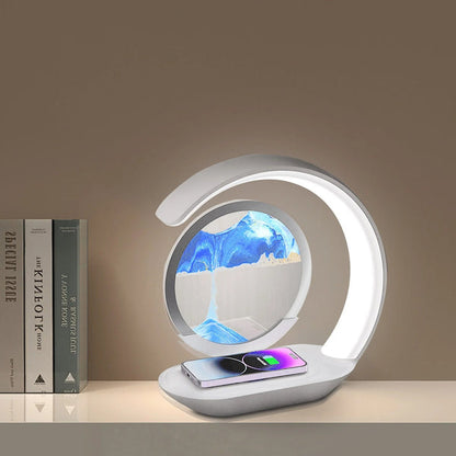 Heirloom Sandscape Bedside Lamp | Moving Sand Art Light