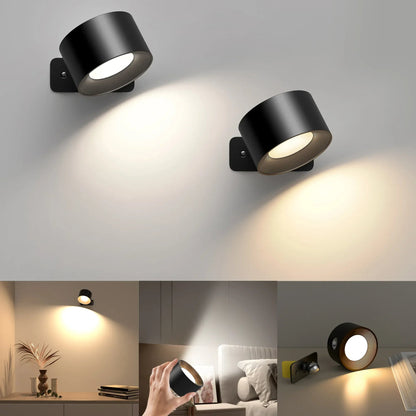 Eternity Glow™ | 360° Wireless LED Wall Lights